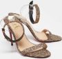 Christian Louboutin Pre-owned Fabric sandals Yellow Dames - Thumbnail 3