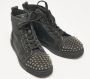 Christian Louboutin Pre-owned Fabric sneakers Black Dames - Thumbnail 2