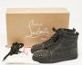 Christian Louboutin Pre-owned Fabric sneakers Black Dames - Thumbnail 7