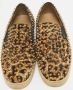 Christian Louboutin Pre-owned Fabric sneakers Brown Heren - Thumbnail 3