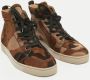 Christian Louboutin Pre-owned Fabric sneakers Brown Heren - Thumbnail 3