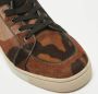 Christian Louboutin Pre-owned Fabric sneakers Brown Heren - Thumbnail 6