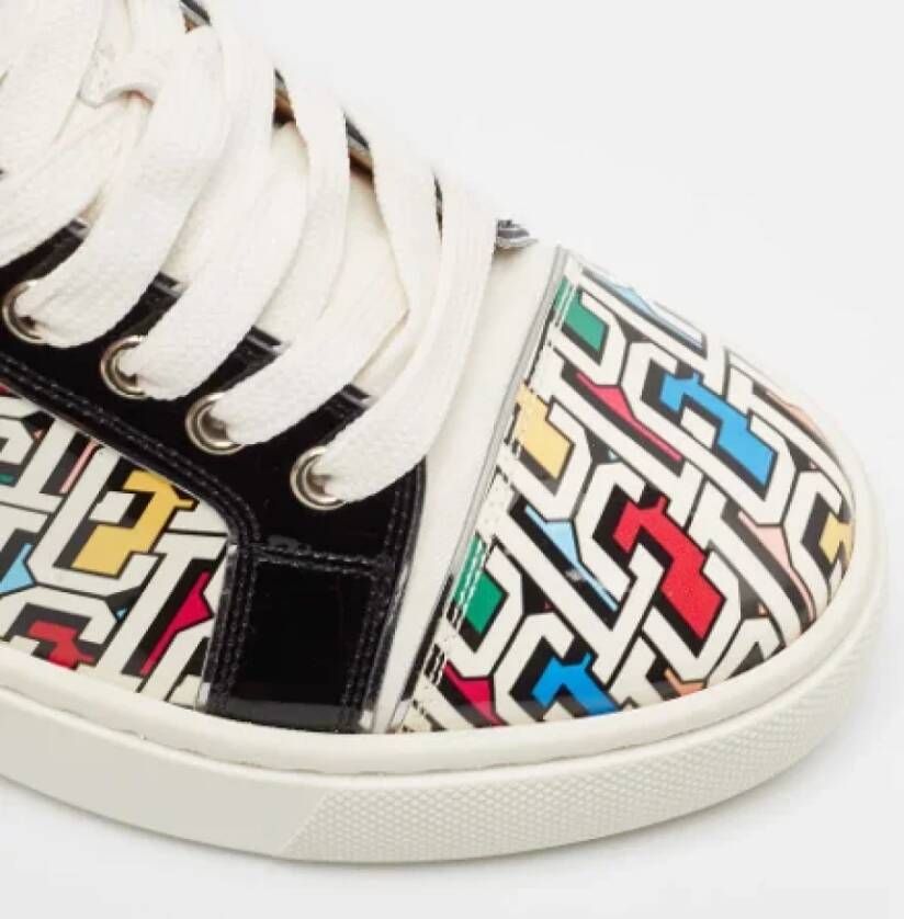 Christian Louboutin Pre-owned Fabric sneakers Multicolor Dames