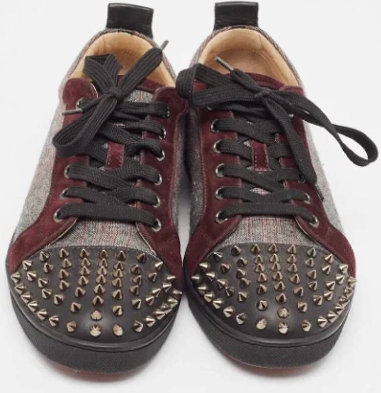 Christian Louboutin Pre-owned Fabric sneakers Multicolor Heren