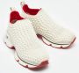 Christian Louboutin Pre-owned Fabric sneakers White Dames - Thumbnail 4