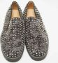 Christian Louboutin Pre-owned Felt sneakers Gray Heren - Thumbnail 2