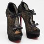 Christian Louboutin Pre-owned Lace boots Black Dames - Thumbnail 4