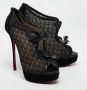 Christian Louboutin Pre-owned Lace boots Black Dames - Thumbnail 3