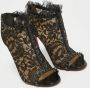 Christian Louboutin Pre-owned Lace boots Black Dames - Thumbnail 2