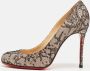 Christian Louboutin Pre-owned Lace heels Black Dames - Thumbnail 2