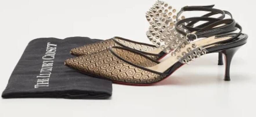 Christian Louboutin Pre-owned Lace heels Black Dames