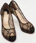 Christian Louboutin Pre-owned Lace heels Black Dames - Thumbnail 4