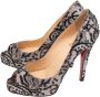 Christian Louboutin Pre-owned Lace heels Black Dames - Thumbnail 3