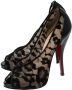 Christian Louboutin Pre-owned Lace heels Black Dames - Thumbnail 3