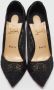 Christian Louboutin Pre-owned Lace heels Black Dames - Thumbnail 3