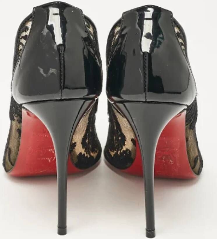 Christian Louboutin Pre-owned Lace heels Black Dames