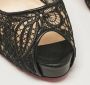 Christian Louboutin Pre-owned Lace heels Black Dames - Thumbnail 6