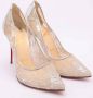 Christian Louboutin Pre-owned Lace heels Gray Dames - Thumbnail 3