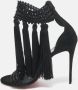 Christian Louboutin Pre-owned Lace sandals Black Dames - Thumbnail 2