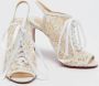 Christian Louboutin Pre-owned Lace sandals White Dames - Thumbnail 2