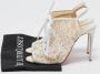 Christian Louboutin Pre-owned Lace sandals White Dames - Thumbnail 7