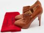 Christian Louboutin Pre-owned Leather boots Beige Dames - Thumbnail 9