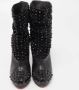 Christian Louboutin Pre-owned Leather boots Black Dames - Thumbnail 3