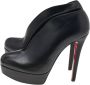 Christian Louboutin Pre-owned Leather boots Black Dames - Thumbnail 3