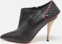 Christian Louboutin Pre-owned Leather boots Black Dames - Thumbnail 2