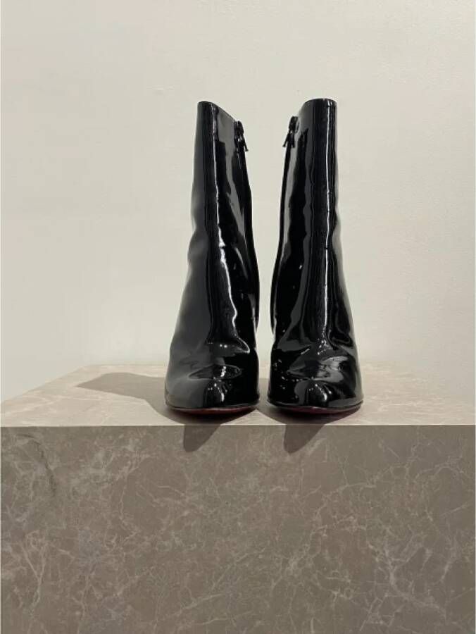 Christian Louboutin Pre-owned Leather boots Black Dames