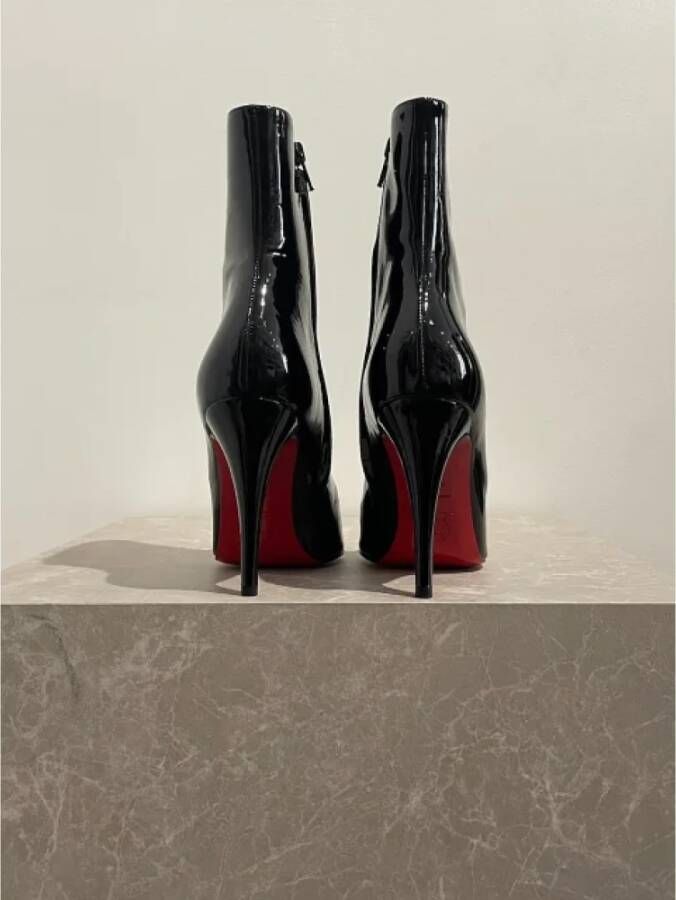 Christian Louboutin Pre-owned Leather boots Black Dames