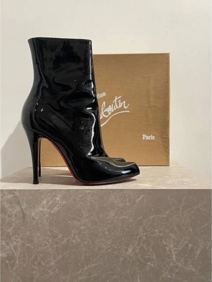 Christian Louboutin Pre-owned Leather boots Black Dames