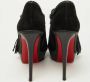 Christian Louboutin Pre-owned Leather boots Black Dames - Thumbnail 4