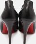 Christian Louboutin Pre-owned Leather boots Black Dames - Thumbnail 4