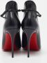 Christian Louboutin Pre-owned Leather boots Black Dames - Thumbnail 4