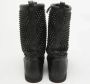 Christian Louboutin Pre-owned Leather boots Black Dames - Thumbnail 4