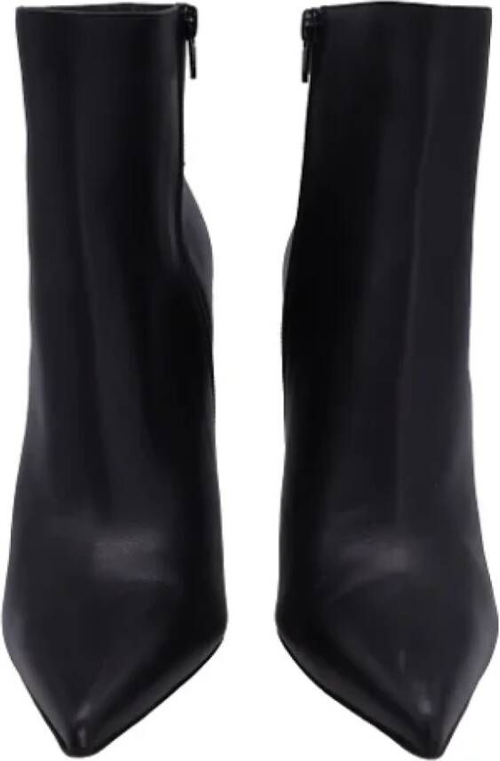 Christian Louboutin Pre-owned Leather boots Black Dames