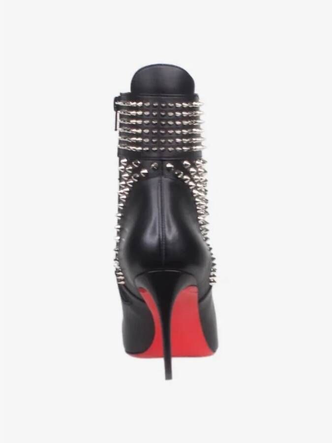 Christian Louboutin Pre-owned Leather boots Black Dames