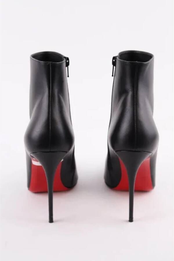 Christian Louboutin Pre-owned Leather boots Black Dames