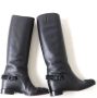 Christian Louboutin Pre-owned Leather boots Black Dames - Thumbnail 4