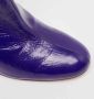 Christian Louboutin Pre-owned Leather boots Blue Dames - Thumbnail 7