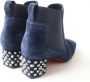 Christian Louboutin Pre-owned Leather boots Blue Dames - Thumbnail 3