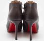 Christian Louboutin Pre-owned Leather boots Brown Dames - Thumbnail 3