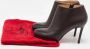 Christian Louboutin Pre-owned Leather boots Brown Dames - Thumbnail 7