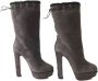 Christian Louboutin Pre-owned Leather boots Brown Dames - Thumbnail 3