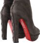 Christian Louboutin Pre-owned Leather boots Brown Dames - Thumbnail 6