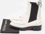 Christian Louboutin Pre-owned Leather boots White Dames - Thumbnail 8