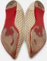 Christian Louboutin Pre-owned Leather flats Beige Dames - Thumbnail 6