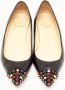 Christian Louboutin Pre-owned Leather flats Black Dames - Thumbnail 2