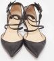 Christian Louboutin Pre-owned Leather flats Black Dames - Thumbnail 3